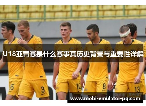 U18亚青赛是什么赛事其历史背景与重要性详解 U18亚青赛是什么赛事其历史背景与重要性详解